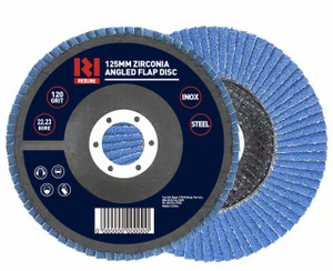 Order In - Redline Zirconia Angled Flap Disc 120 Grit 125 MM - RL446803