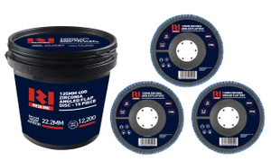 Order In - Redline Flap Disc Bulk Pack 40-Grit  125 MM 15 Piece - RL446805