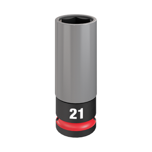 Order In - Milwaukee Shockwave Lug Nut Socket 21 MM 1/2" Drive - 49667806