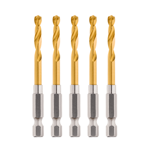 Order In - Milwaukee SHOCKWAVE™ Red Helix Titanium Drill Bit 4.2mm 5 Pack - 48894909