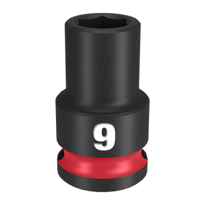 Order In - Milwaukee SHOCKWAVE™ Standard 6 Point Impact Socket 9 MM 3/8" Drive" Drive - 49666133