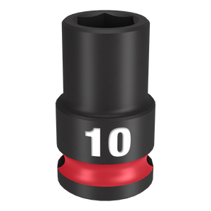 Order In - Milwaukee SHOCKWAVE™ Standard 6 Point Impact Socket 10 MM 3/8" Drive" Drive - 49666134