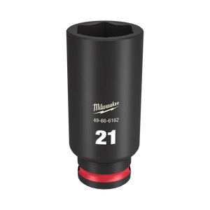 Order In - Milwaukee SHOCKWAVE™ Deep 6 Point Impact Socket 21 MM 3/8" Drive - 49666162