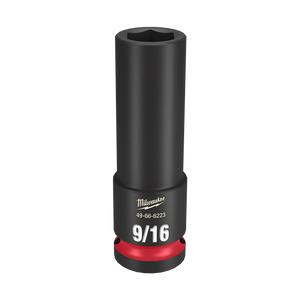 Order In - Milwaukee SHOCKWAVE™ Deep 6 Point Impact Socket 9/16" 1/2" Drive - 49666223