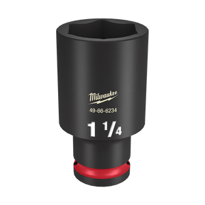 Order In - Milwaukee SHOCKWAVE™ Deep 6 Point Impact Socket 1-1/4" 1/2" Drive - 49666234
