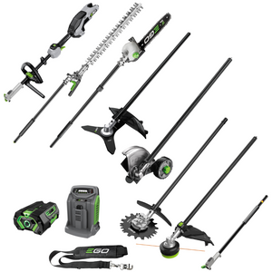 EGO POWER+ 56V Brushless 1 x 5.0Ah Multi-Tool w/ 7 Piece Attachment Kit MFC1634E - MFC1634E