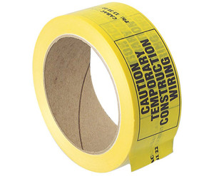Order In - Cabac Construction Warning Tape Yellow - CCW38