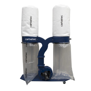 Order In - CARBATEC Dust Collector Twin Bag 2200W 2300 CFM - DC-2300P