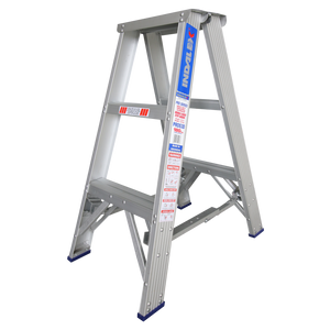 Order In - INDALEX AL 180KG Pro Double Sided Step Ladder 0.9M - PROS3D