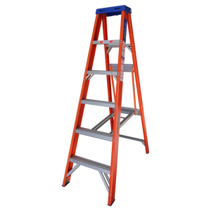 Order In - INDALEX FG 180KG Pro Single Sided Step Ladder 1.8M - PROSF6