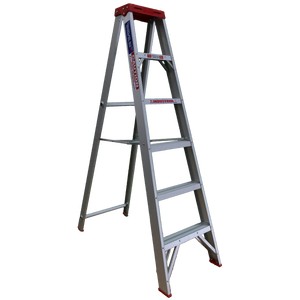 Order In - INDALEX AL 135KG Single Sided Step Ladder 1.8M - TRDS6