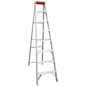 Order In - INDALEX AL 135KG Single Sided Step Ladder 2.4M - TRDS8