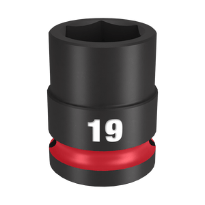 Order In - Milwaukee SHOCKWAVE™ Standard 6 Point Impact Socket 19 MM 1/2" Drive - 49666251