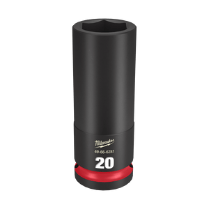 Order In - Milwaukee SHOCKWAVE™ Deep 6 Point Impact Socket  20MM 1/2" Drive - 49666281