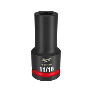 Order In - Milwaukee SHOCKWAVE™  Deep 6 Point Impact Socket 11/16" 3/4" Drive - 49666334