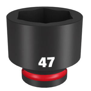 Order In - Milwaukee SHOCKWAVE™ Standard 6 Point Impact Socket 47 MM 3/4" Drive - 49666385