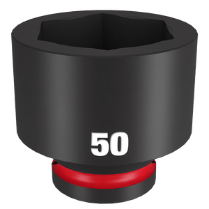 Order In - Milwaukee SHOCKWAVE™ Standard 6 Point Impact Socket 50 MM 3/4" Drive - 045242583577