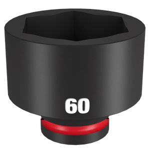 Order In - Milwaukee SHOCKWAVE™ Standard 6 Point Impact Socket 60 MM 3/4" Drive - 045242583614