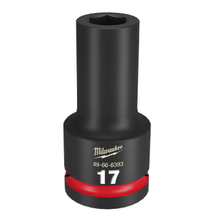 Order In - Milwaukee SHOCKWAVE™ Deep 6 Point Impact Socket 17 MM 3/4" Drive  - 045242583621