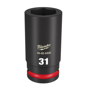 Order In - Milwaukee SHOCKWAVE™ Deep 6 Point Impact Socket 31 MM 3/4" Drive - 49666406