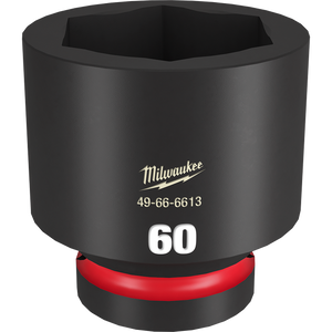 Order In - Milwaukee SHOCKWAVE™ 60mm Standard 6 Point Impact Socket 60mm 1" Drive - 045242585243