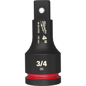 Order In - Milwaukee SHOCKWAVE™ Impact Socket Extension  102 MM 4" 3/4" Drive - 045242583959