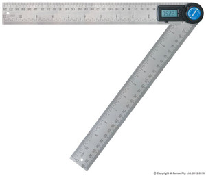 Order In - Accud Combination Ruler 360° Protractor 300 MM- AC-821-012-01
