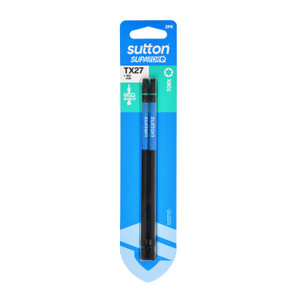 Order In - Sutton SupaTorq Screwdriver Bit Torx TX40 x 100mm 2 Pack Carded - S212H02E40