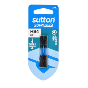 Order In - Sutton SupaTorq Screwdriver Set Hex Ball End HB4-6 x 100mm 5 Piece Carded - S210S05E06