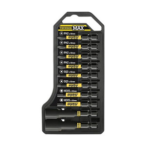 Order In - Alpha ThunderMax Impact Driver Bit Set 10 Piece - TBS10TM