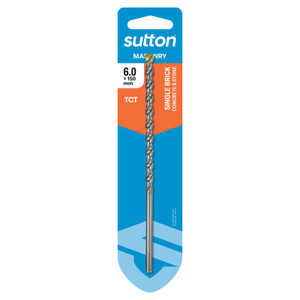 Order In - Sutton TCT Masonry Drill 6.0 MM x 150 MM - D6010600