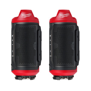 Milwaukee M12™ Bluetooth Jobsite Speaker Twin Pack - M12JSSP20TP