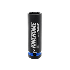 Kincrome Impact Socket Deep 1/2" Drive 21 MM - K2340