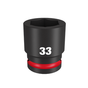 Order In - Milwaukee SHOCKWAVE™ Standard 6 Point Impact Socket 3/4" Drive 33 MM - 49666371