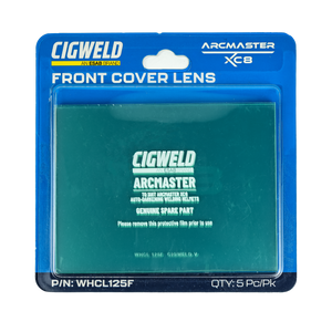 Cigweld Front Cover Lens XC008 Helmet 5 Pack - WHCL125F