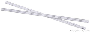 Order In - Accud Steel Ruler 1000 MM/40" - AC-990-040-11