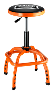 Order In - Bahco Cushioned Pneumatic Adjustable Workshop Stool 635 To 755 MM - BLE305