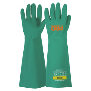 Order In - Prochoice Nitrile Gauntlet Glove Green 45CM - RNU22