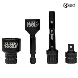 Order In - Klein Tools KNECT™ S Impact Socket Adapter Set - A-65KADPS