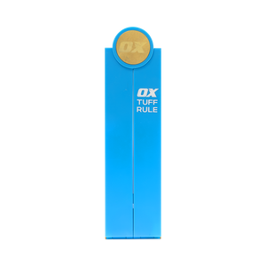 OX TOOLS Pro Tuff Rule Cyan Length 600 MM Width 45 MM - OX-P507236