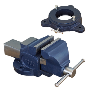 Order In - ITM Professional Mehanics Bench Vice with Swivel Base  Cast Iron 100 MM - TM100-100SB
