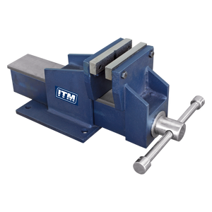 Order In - ITM Fabricated Steel Bench Vice Straight Jaw 100 MM - TM102-100