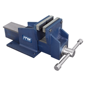 Order In - ITM Fabricated Steel Bench Vice Straight Jaw 200 MM - TM102-200