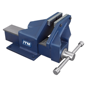 Order In - ITM Fabricated Steel Bench Vice Offset Jaw 125 MM - TM104-125