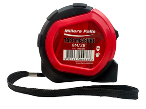 Order In - Millers Falls Measuring Tape 8M/26 FT - TAPE8MI