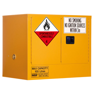 Order In - Pratt Class 4 Dangerous Goods Cabinet 100L 2D1S - 5535AC4