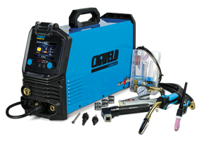 Cigweld BlueVenom Multi Process 210A 6-in-1 MIG DP HF ACDC TIG & Stick W/ Pulse - W1400210