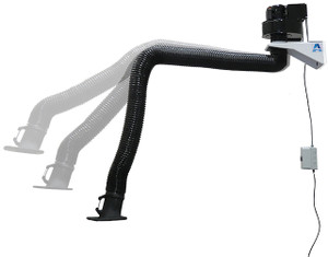 Order In - Weldclass Allclear FA25 Wall-Mount  Fan Plus Arm 4M - WC-FA254M