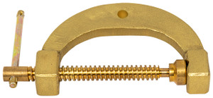 Order In - Weldclass Earth Clamp Brass G-type 600A - WC-06468