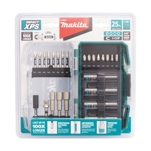 Oder In - Makita Impact XPS 3/8 Deep Socket/ Driver Set 25 Piece - E-19308